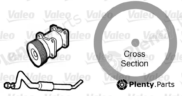 Valeo 509165 — Gasket, coolant pipe