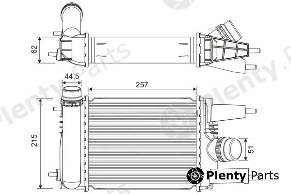 Valeo 822916 — Charge Air Cooler