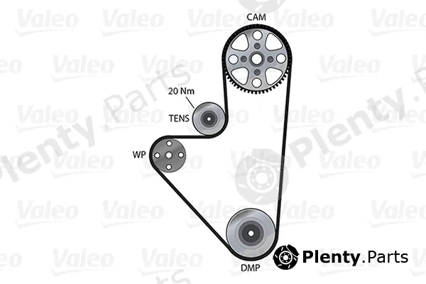 Valeo 614534 — Water Pump & Timing Belt Kit