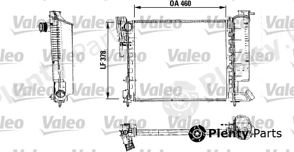 Valeo 816715 — Radiator, engine cooling