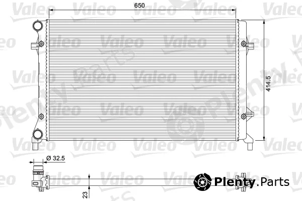 Valeo 234332 — Radiator, engine cooling VALEO CLASSIC