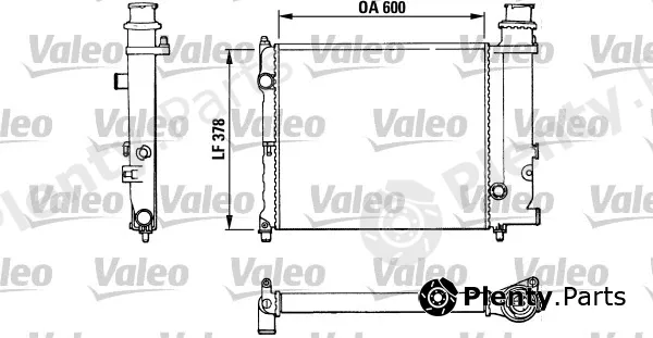 Valeo 883773 — Radiator, engine cooling