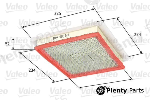 Valeo 585174 — Air Filter