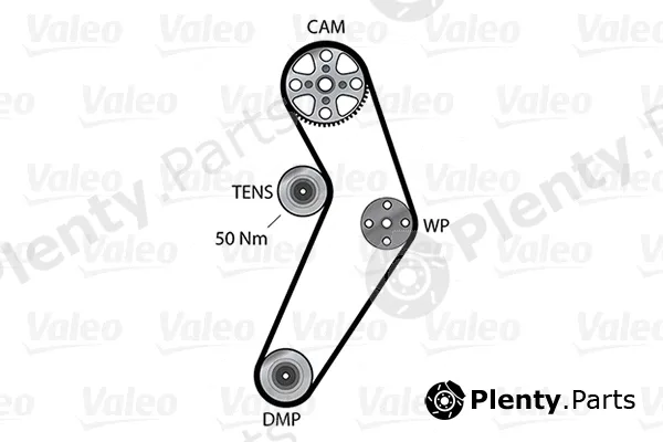 Valeo 614545 — Water Pump & Timing Belt Kit