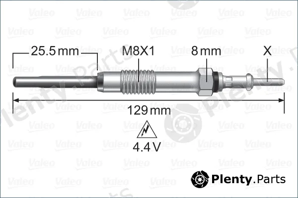 Valeo 345240 — Glow Plug