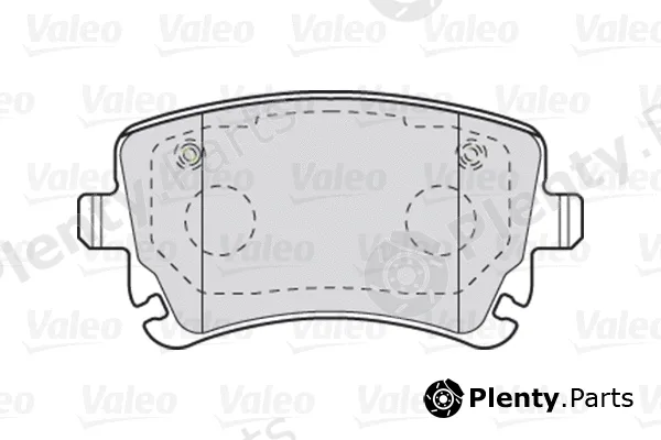 Valeo 301004 — Brake Pad Set, disc brake FIRST