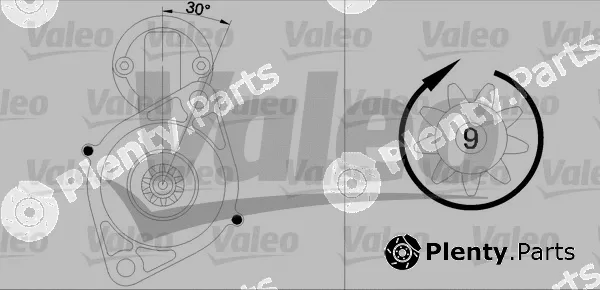 Valeo 455574 — Starter VALEO RE-GEN REMANUFACTURED