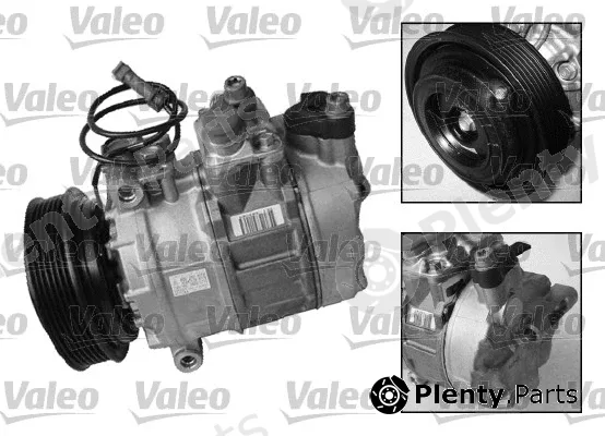 Valeo 813166 — Compressor, air conditioning VALEO CORE-FLEX
