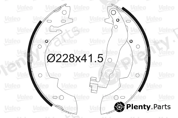 Valeo 562105 — Brake Shoe Set