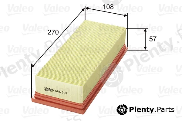 Valeo 585082 — Air Filter