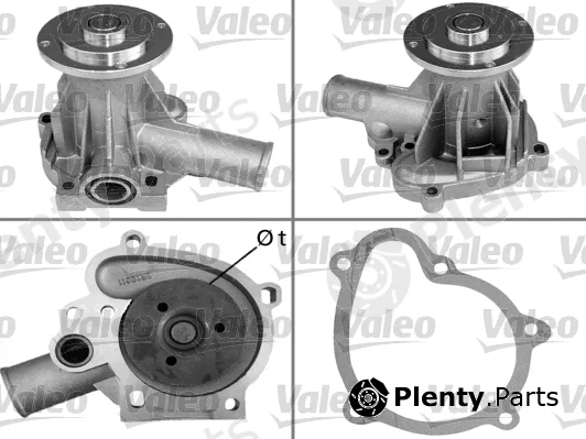 Valeo 506050 — Water Pump, engine cooling