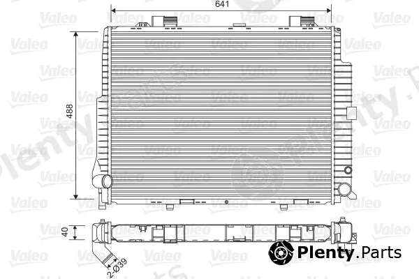 Valeo 734796 — Radiator, engine cooling