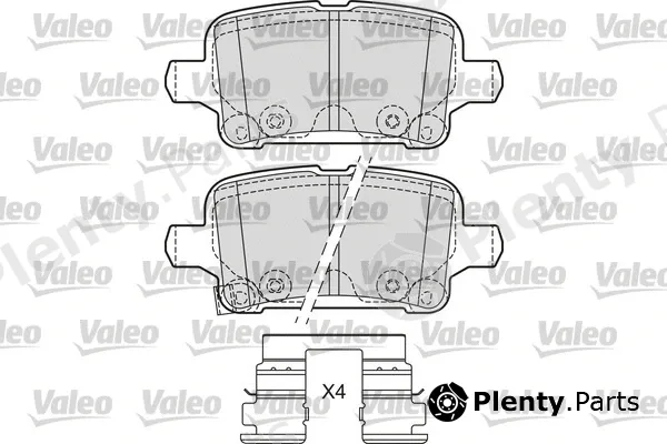 Valeo 601684 — Brake Pad Set, disc brake