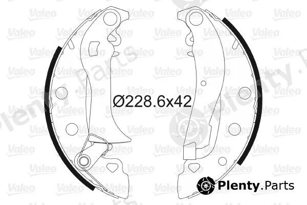 Valeo 562764 — Brake Shoe Set