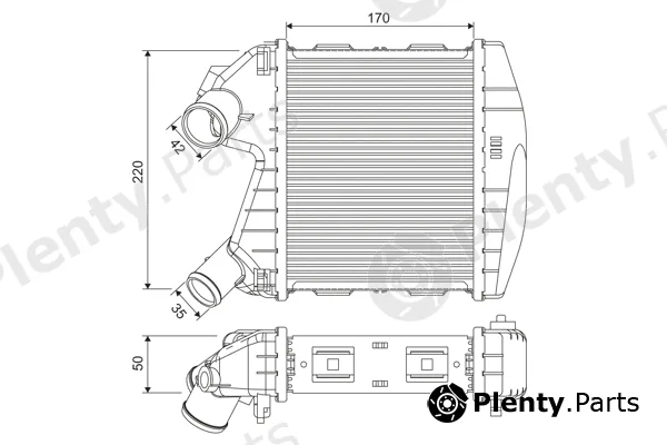 Valeo 818730 — Charge Air Cooler