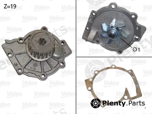 Valeo 506854 — Water Pump, engine cooling
