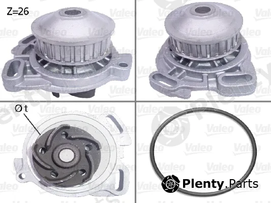Valeo 506190 — Water Pump, engine cooling