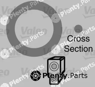 Valeo 509136 — Gasket, coolant pipe