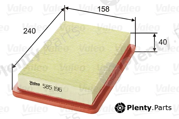 Valeo 585196 — Air Filter