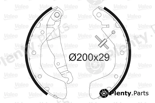 Valeo 562077 — Brake Shoe Set