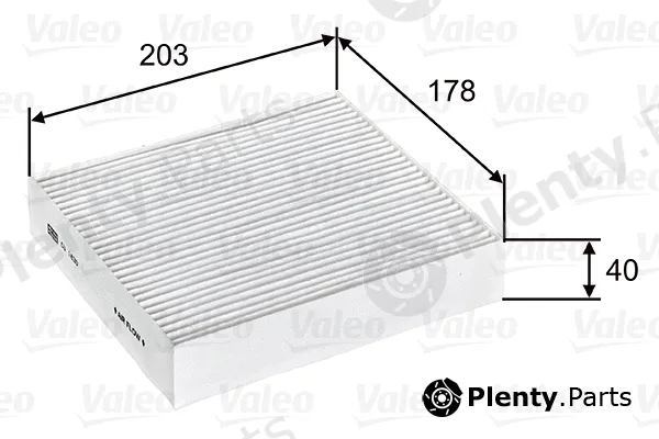 Valeo 715603 — Filter, cabin air VALEO ESSENTIAL