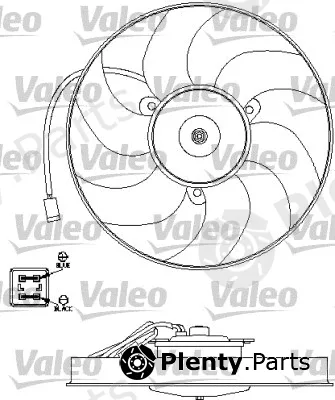 Valeo 696191 — Fan, engine cooling