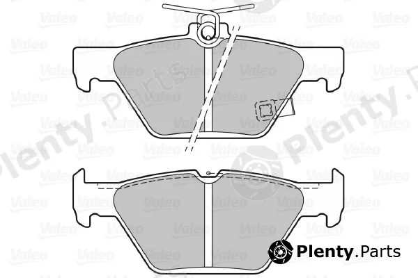 Valeo 601494 — Brake Pad Set, disc brake