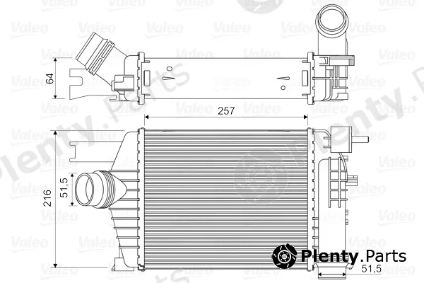 Valeo 818343 — Charge Air Cooler