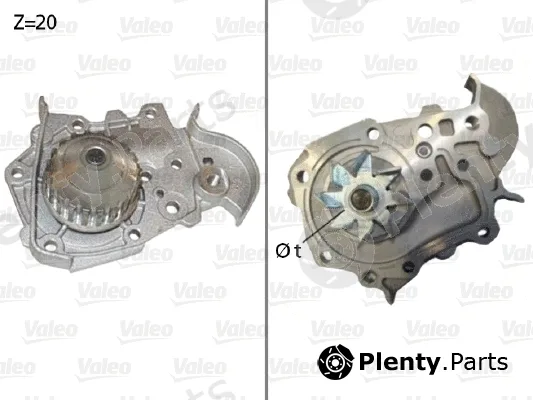 Valeo 506573 — Water Pump, engine cooling