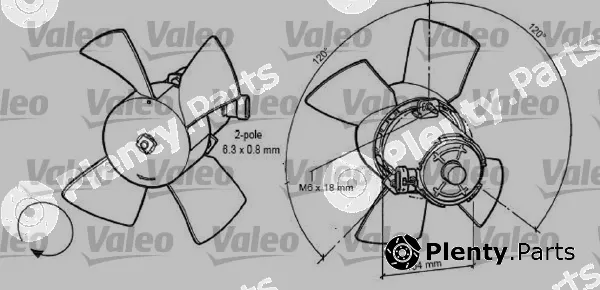 Valeo 696035 — Fan, engine cooling