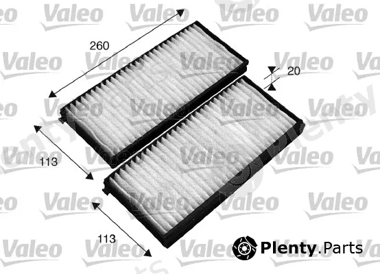 Valeo 715522 — Filter, cabin air VALEO ESSENTIAL