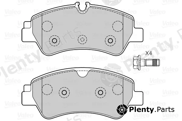 Valeo 601543 — Brake Pad Set, disc brake