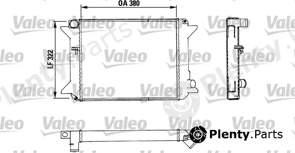 Valeo 883464 — Radiator, engine cooling