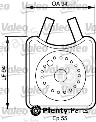 Valeo 817943 — Oil Cooler, engine oil