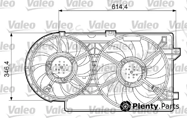 Valeo 698409 — Fan, engine cooling