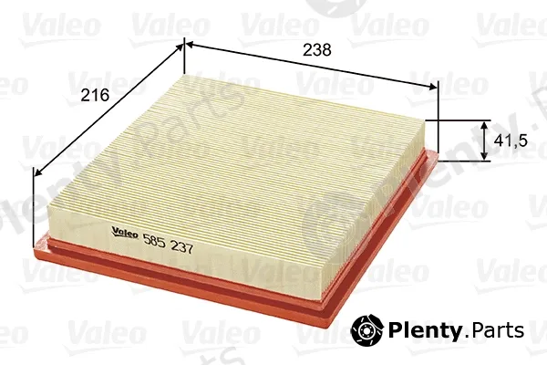 Valeo 585237 — Air Filter
