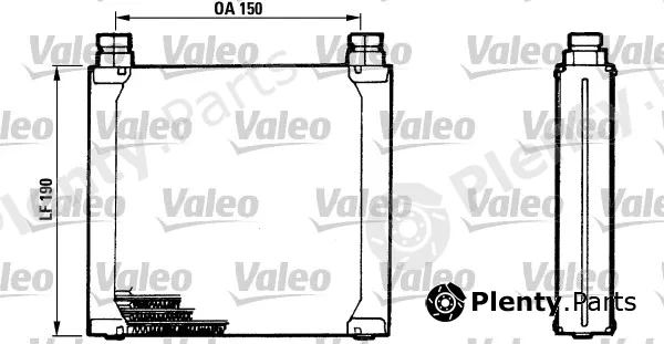 Valeo 816748 — Oil Cooler, engine oil