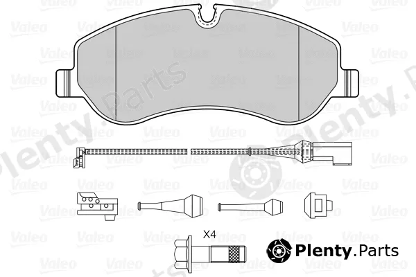 Valeo 601559 — Brake Pad Set, disc brake