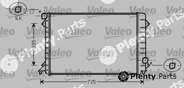 Valeo 734754 — Radiator, engine cooling