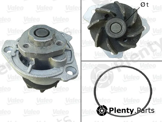 Valeo 506798 — Water Pump, engine cooling