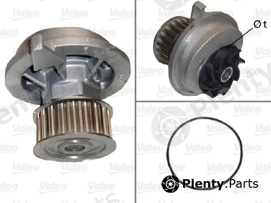 Valeo 506182 — Water Pump, engine cooling