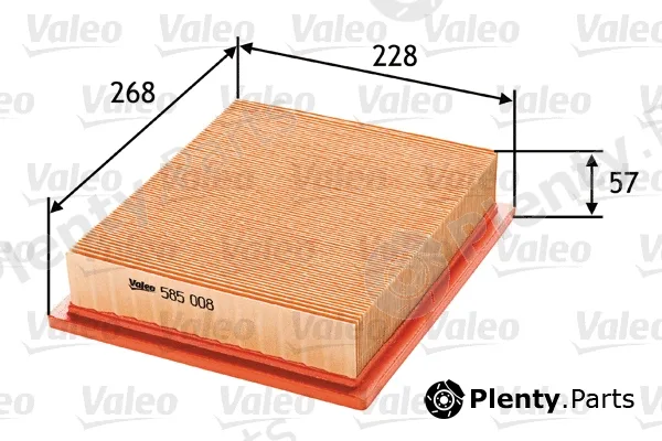 Valeo 585008 — Air Filter