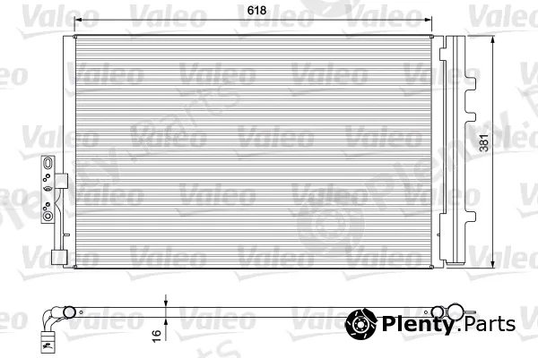 Valeo 814386 — Condenser, air conditioning