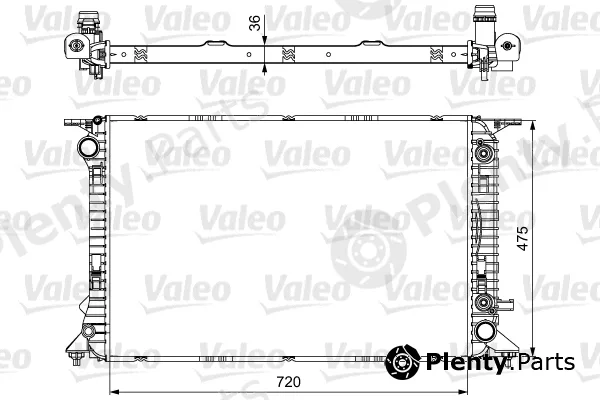 Valeo 735473 — Radiator, engine cooling