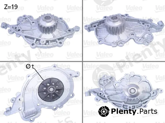 Valeo 506637 — Water Pump, engine cooling