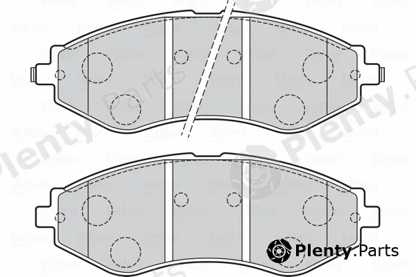 Valeo 670361 — Brake Pad Set, disc brake
