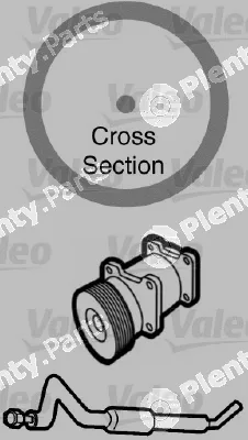 Valeo 509770 — Gasket, coolant pipe