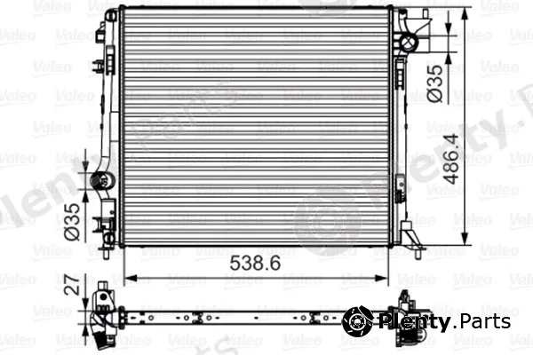 Valeo 701641 — Radiator, engine cooling