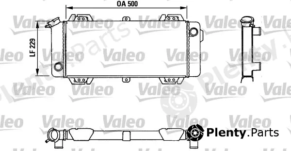 Valeo 883954 — Radiator, engine cooling