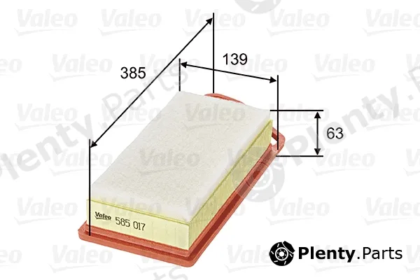 Valeo 585017 — Air Filter